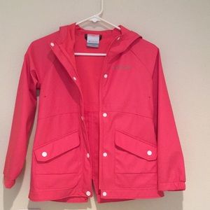 Columbia rain jacket for girls